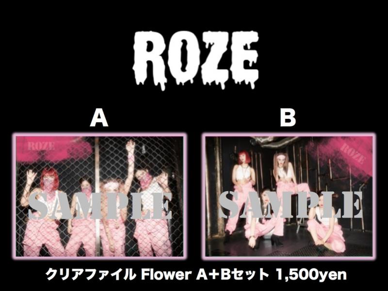 クリアファイル Flower A+Bセット