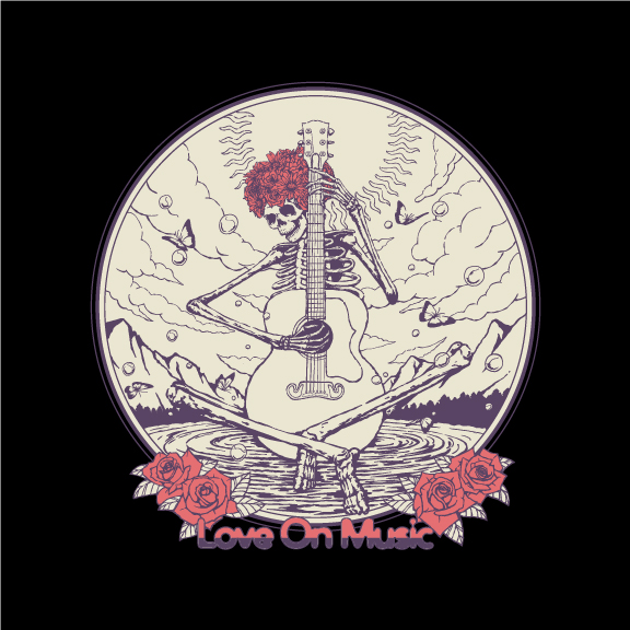 Love On Music Tシャツ