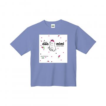 朝みみ! Precious Family Tシャツ(オーバーサイズ)