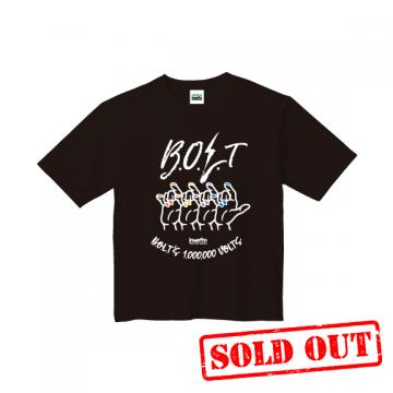 B.O.L.Tの100万ボルト Tシャツ(オーバーサイズ)