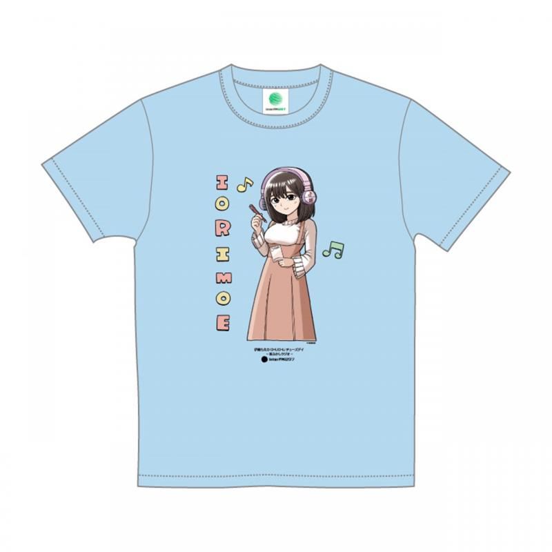 もえちゅTシャツ(等身カラー)　ライトブルー