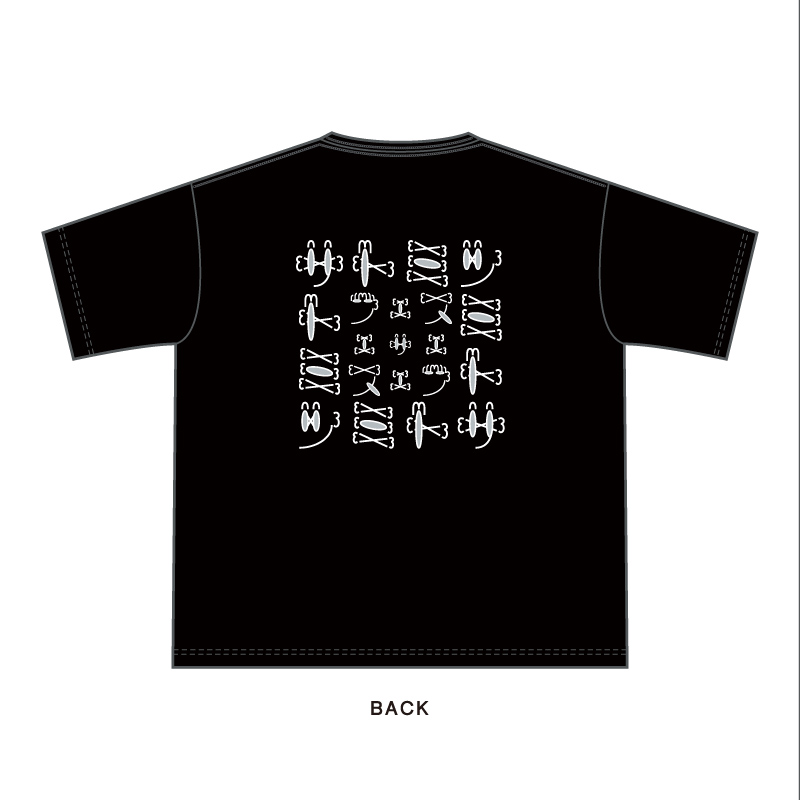 サトミツフェスロゴTシャツ 黒