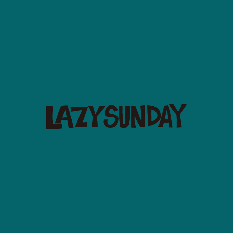 Lazy Sunday番組Tシャツ緑