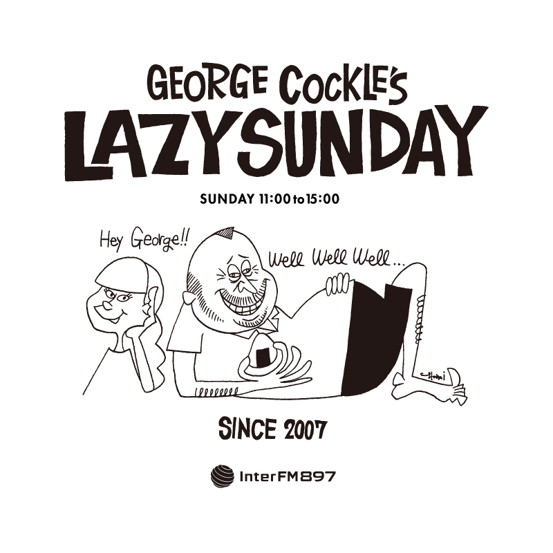 Lazy Sunday番組Tシャツ白