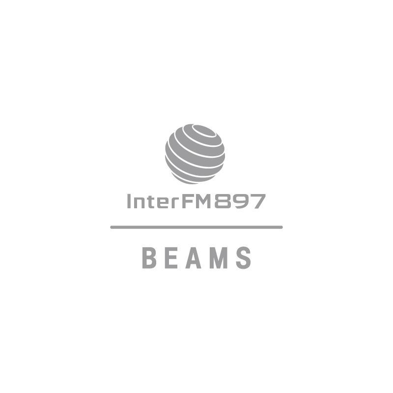 <BEAMS×InterFM897“謝音祭”>「謝音祭匂わせ」Tシャツ(白)