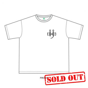 サトミツフェスロゴTシャツ 白