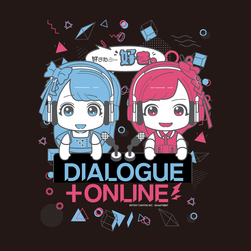 DIALOGUE+ONLINE TシャツD 飯塚麻結×宮原颯希