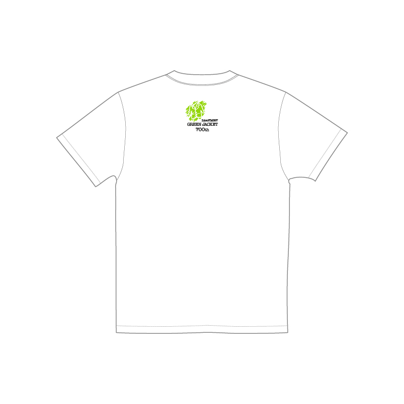 Green Jacket 放送700回記念Tシャツ(WHT)