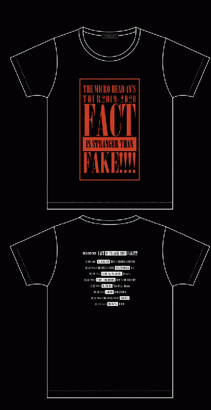 FACT IS STRANGER THAN FAKE!!!!T-SHIRT/BLACK