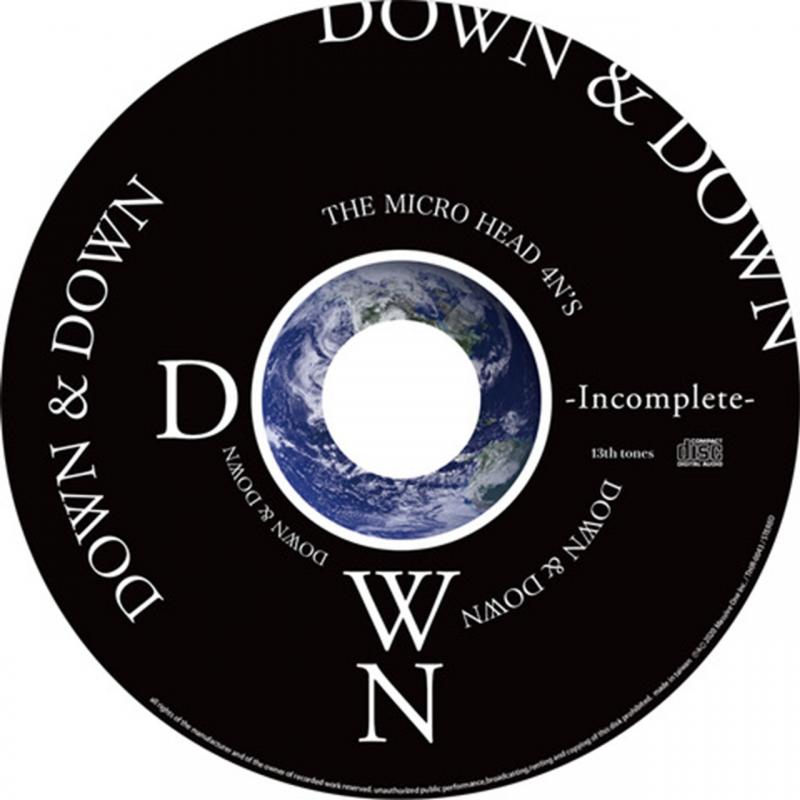 CD「DOWN」-Incomplete- (応募券付き)