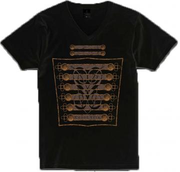 T-shirt『CROSS VEIN』BLACK